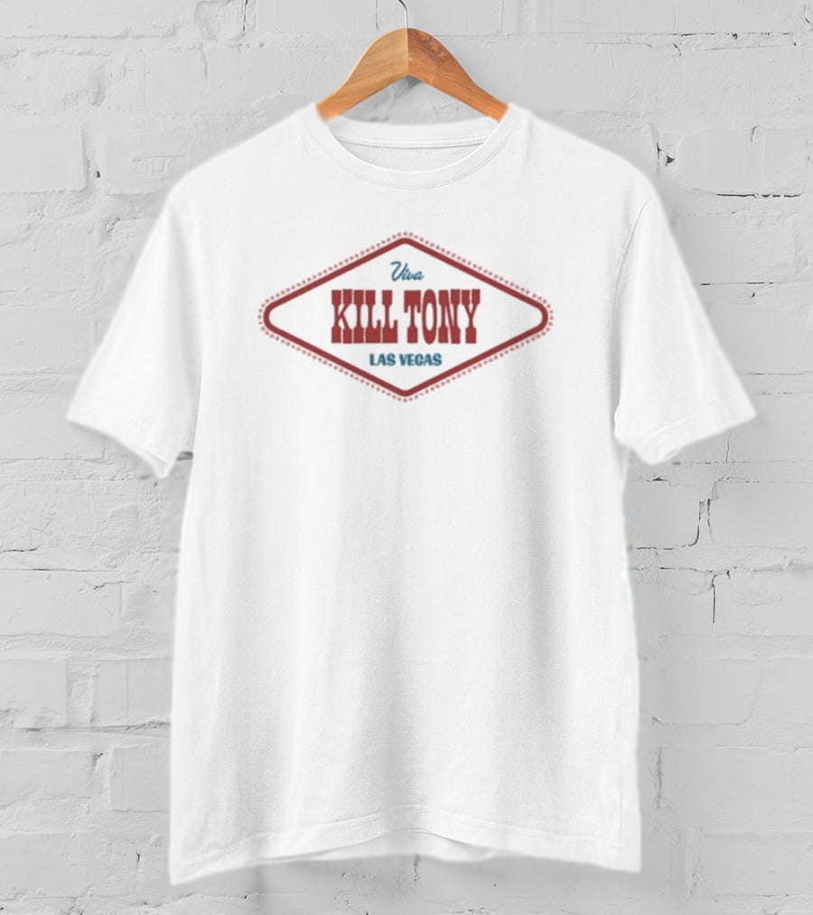 Viva Kill Tony Las Vegas Text Logo Classic T-Shirt