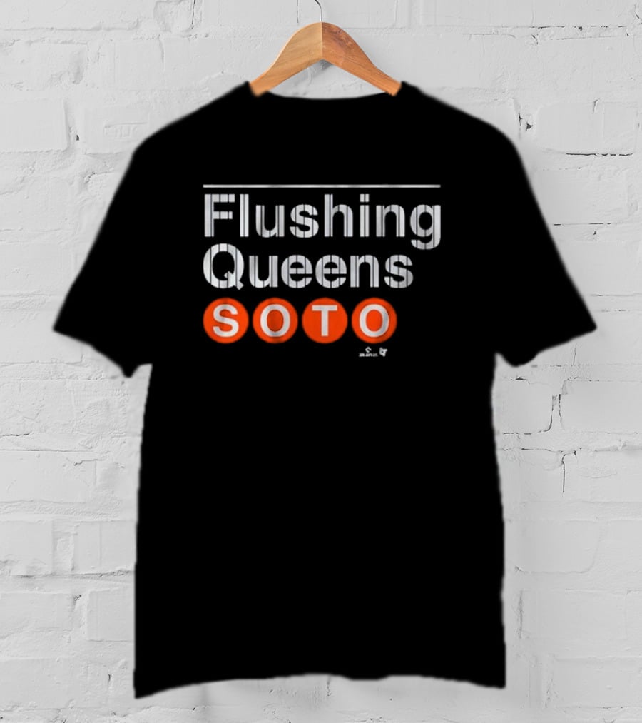 Flushing Queens Soto Subway Platform Sign T-Shirt