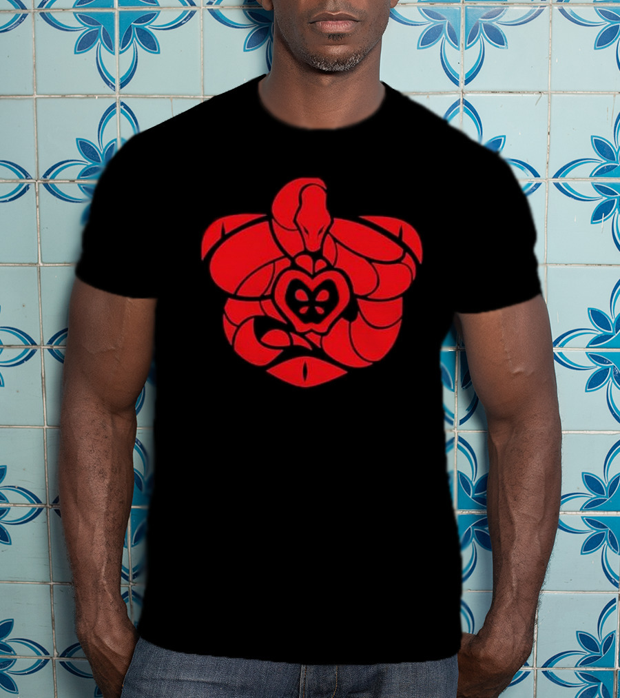 Pride Sigil Snake With Heart And Butterfly Emblem T-Shirt