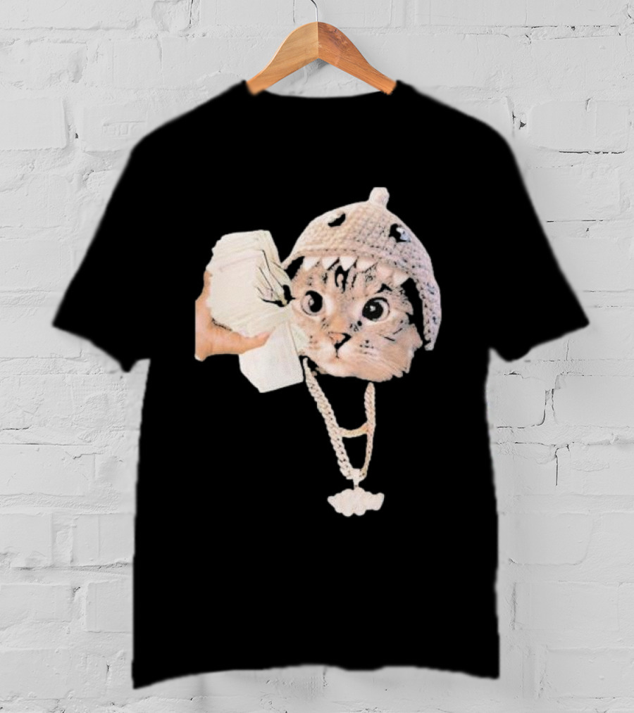 Shark Cat Solana SC Playful Money Jewelry T-Shirt