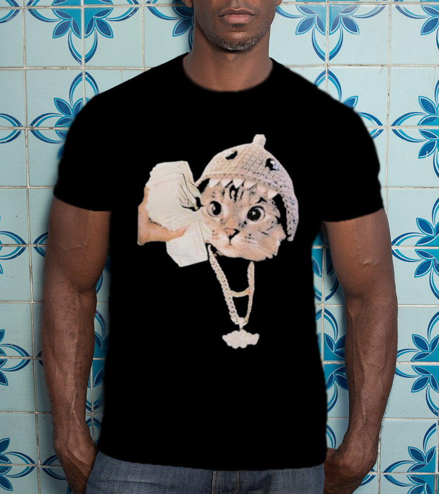Shark Cat Solana SC Playful Money Jewelry T-Shirt