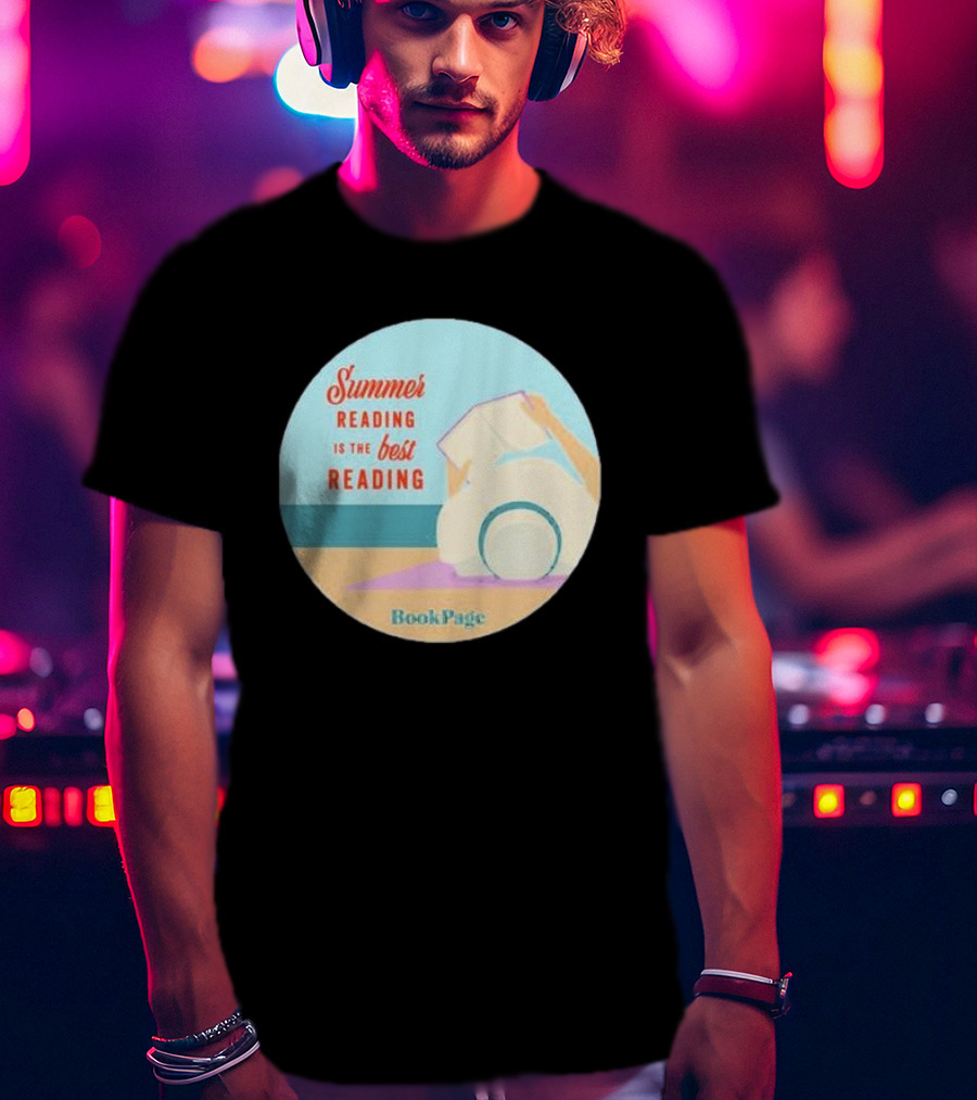 Summer Reading Is The Best Reading BookPage Relaxing By The Beach T-Shirt