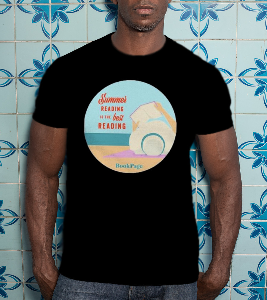 Summer Reading Is The Best Reading BookPage Relaxing By The Beach T-Shirt
