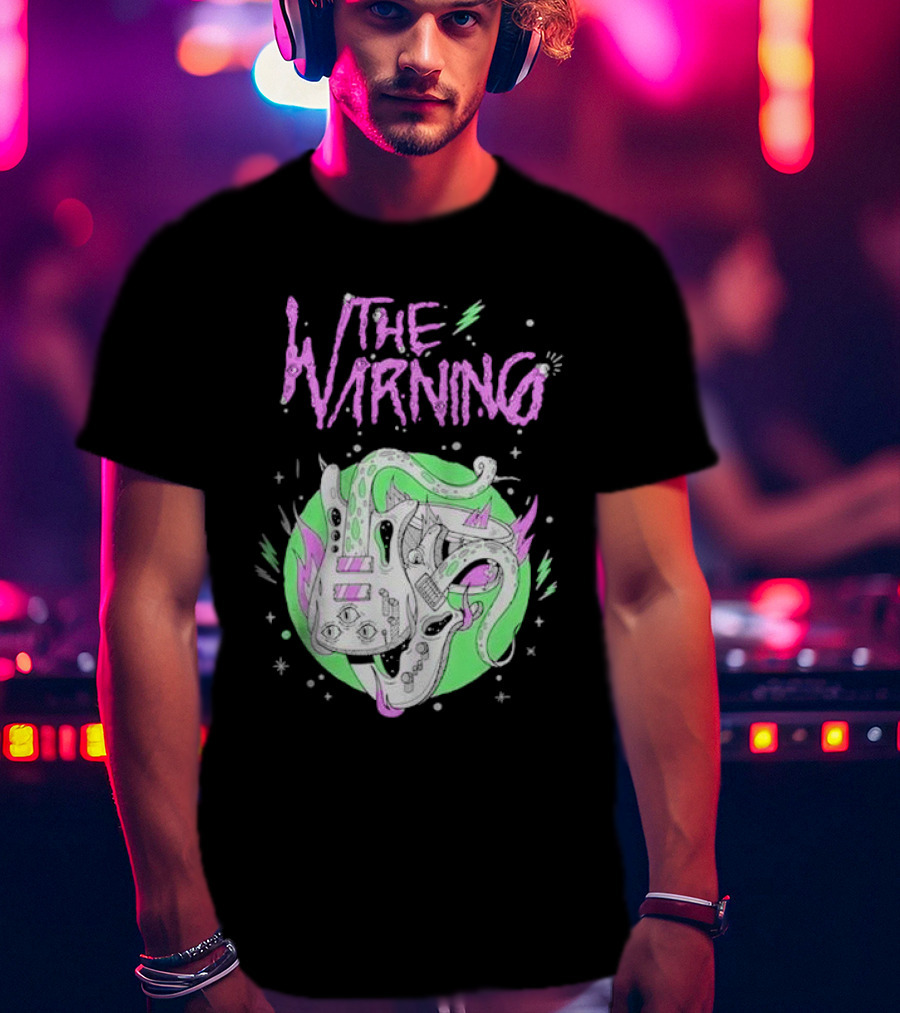 The Warning Marcelo Seltzer Alien Guitar T-Shirt