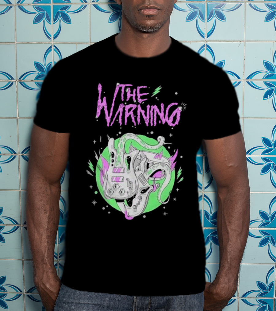 The Warning Marcelo Seltzer Alien Guitar T-Shirt