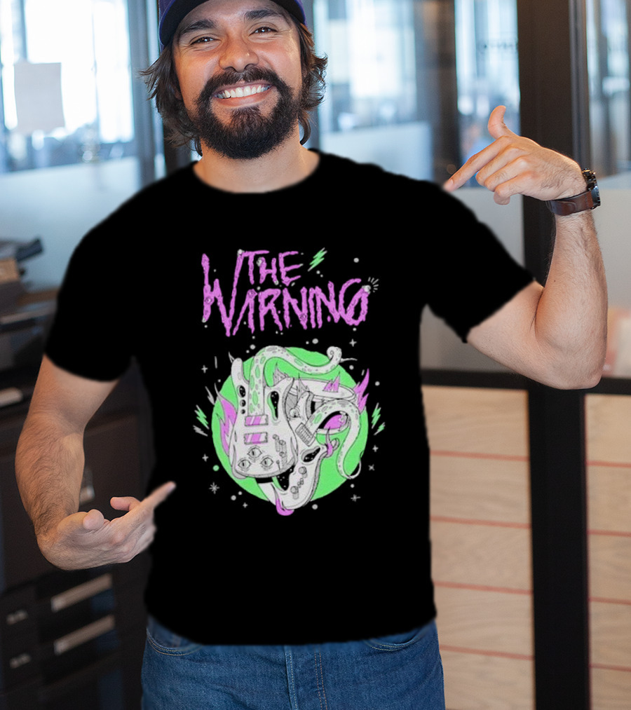 The Warning Marcelo Seltzer Alien Guitar T-Shirt