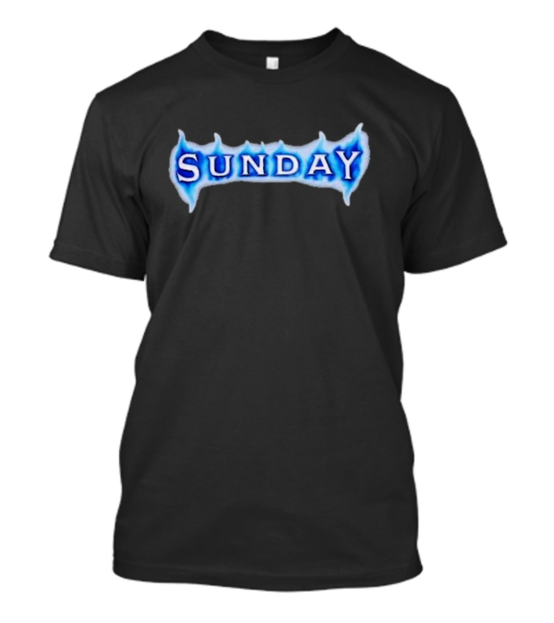 Sunday Ice Blue Flame T-Shirt