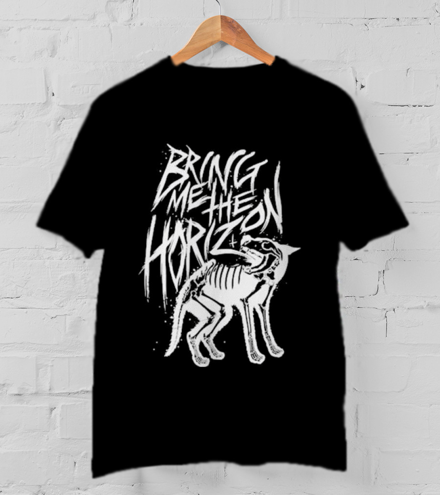 Bring Me The Horizon Cat Skeleton T-Shirt