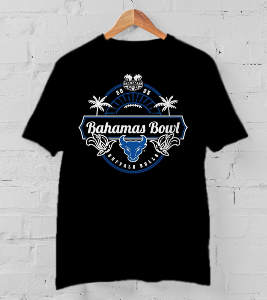 Bahamas Bowl 2025 Buffalo Bulls Football Thomas A Robinson Stadium T-Shirt