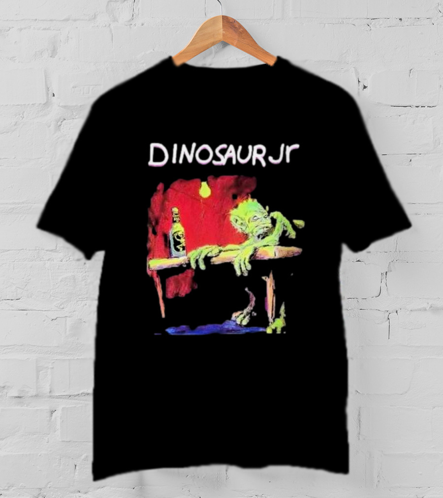 Dinosaur Jr Band Biography Bottled Creature Table Scene T-Shirt