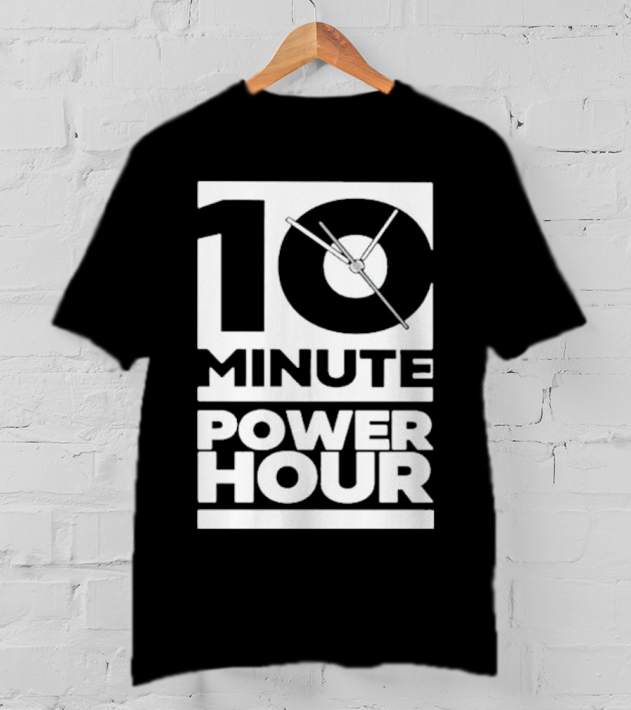 10 Minute Power Hour Clock Design Game Grumps T-Shirt