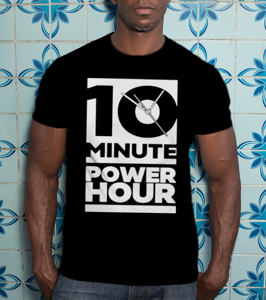 10 Minute Power Hour Clock Design Game Grumps T-Shirt