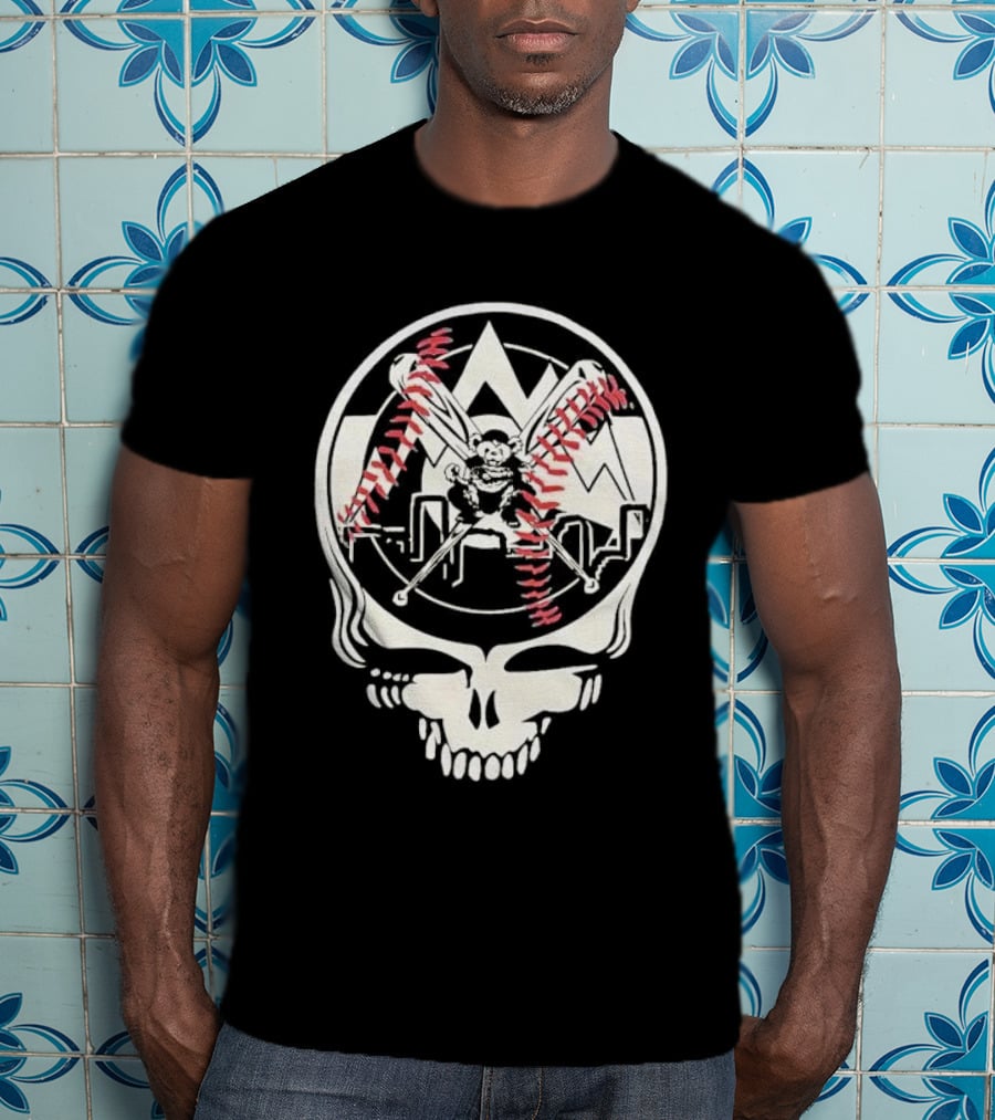 Grateful Dead Steal Your Face Colorado Rockies MLB Collaboration T-Shirt