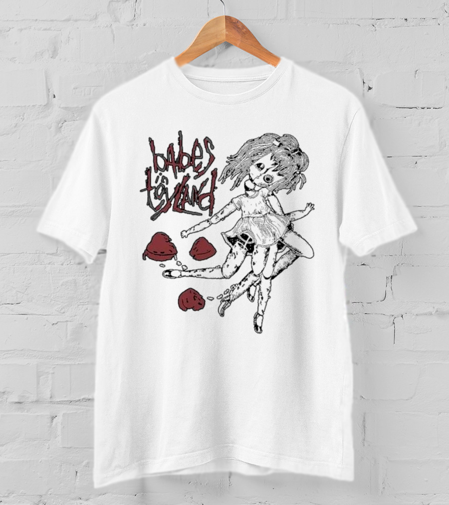 Babes In Toyland Distorted Doll With Broken Parts T-Shirt