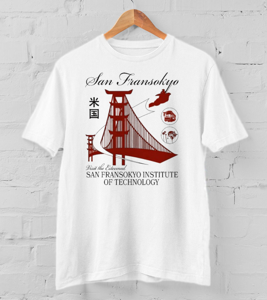 San Fransokyo Institute Of Technology Bridge Big Hero 6 Disney T-Shirt