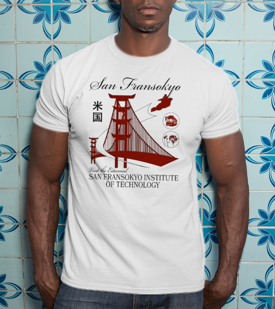 San Fransokyo Institute Of Technology Bridge Big Hero 6 Disney T-Shirt