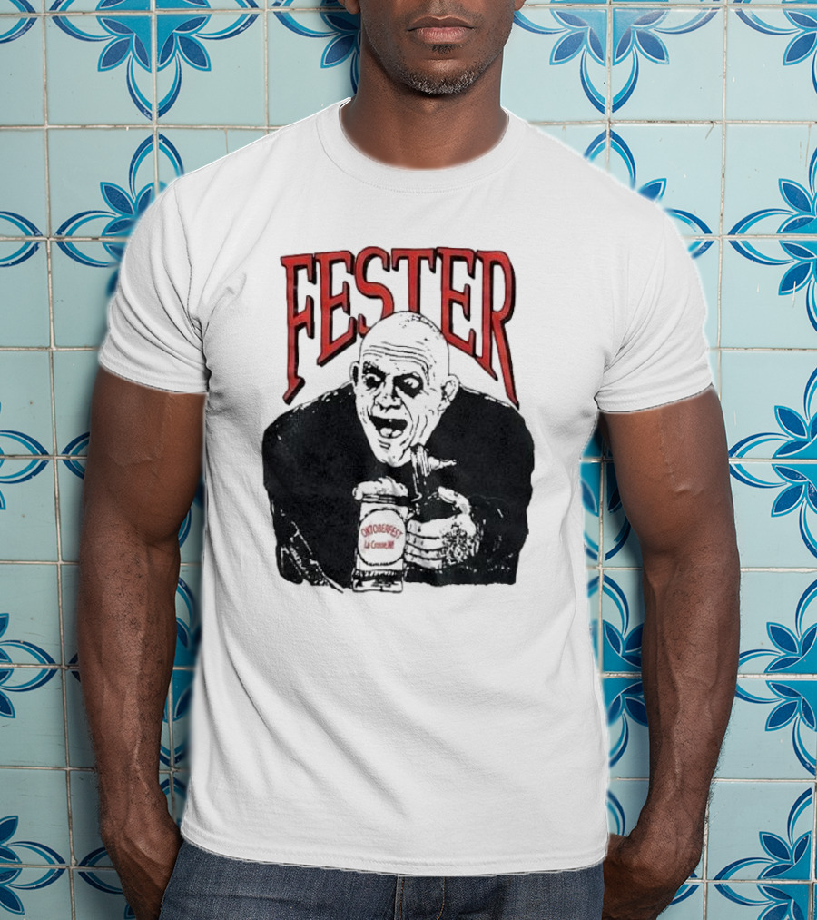 Fester Addams Oktoberfest La Cerveza T-Shirt