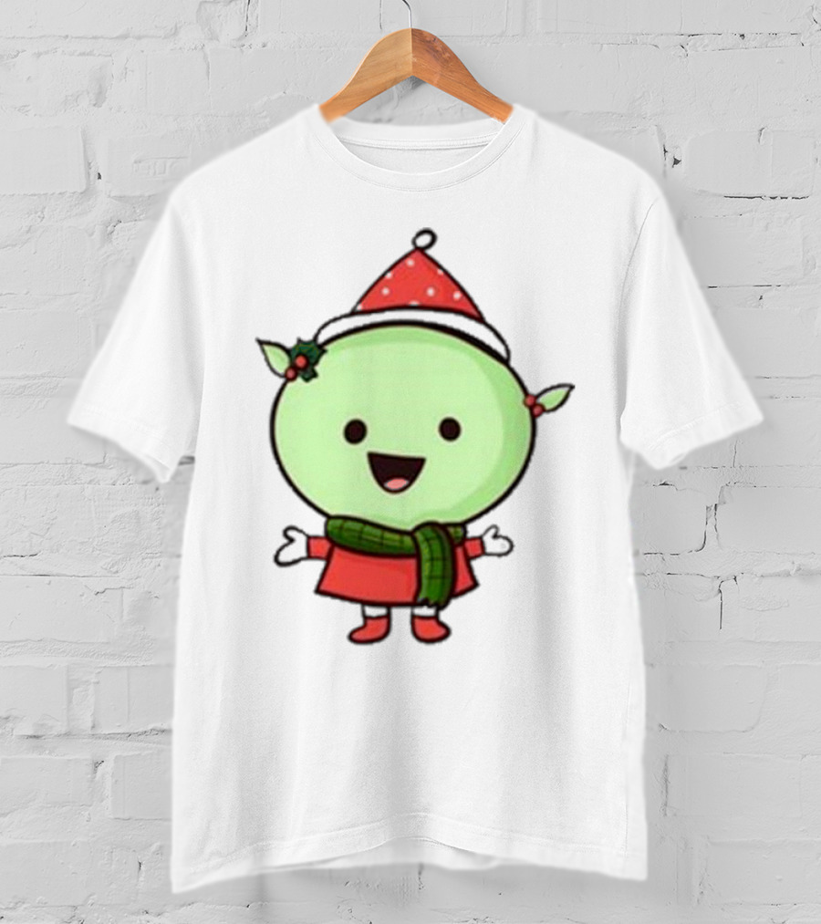 Nanalan Christmas Mona Festive Holiday Character T-Shirt