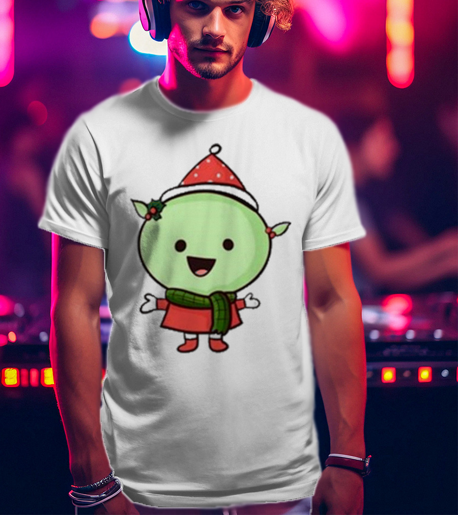 Nanalan Christmas Mona Festive Holiday Character T-Shirt
