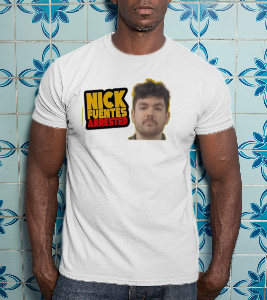 Nick Fuentes Arrested Mugshot T-Shirt
