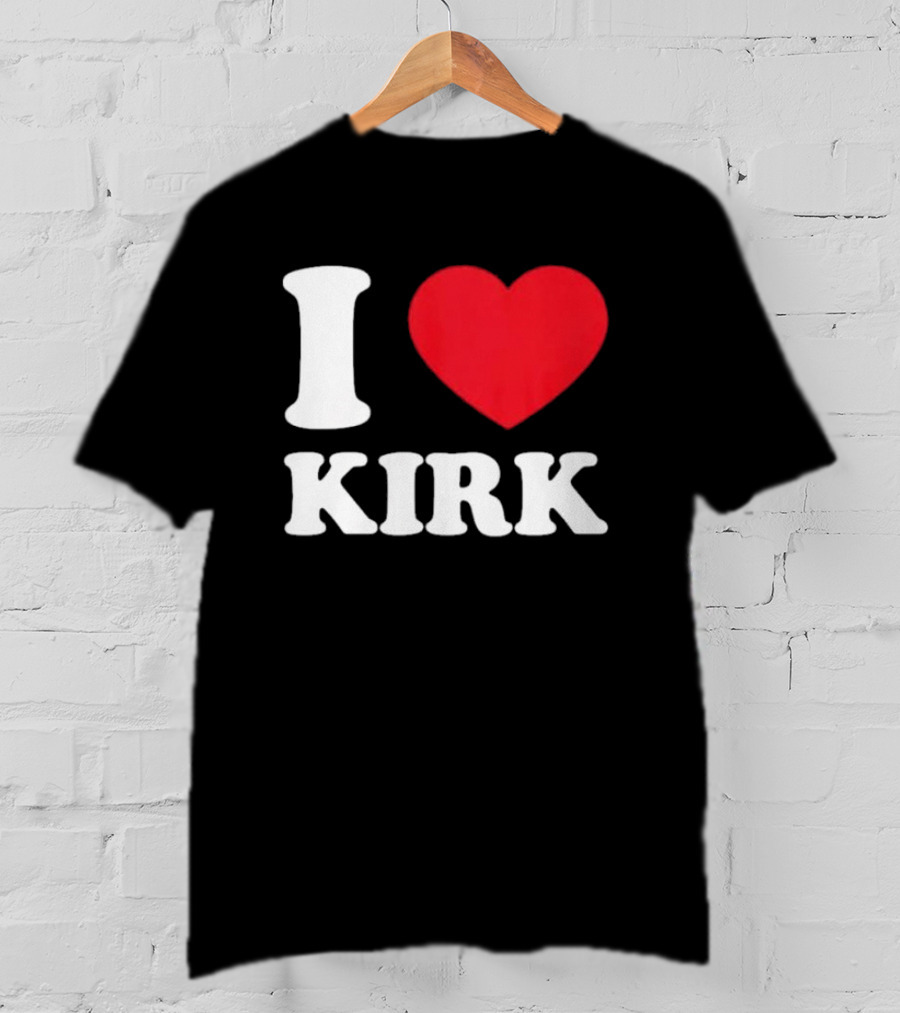 I Love Kirk Cousins T-Shirt