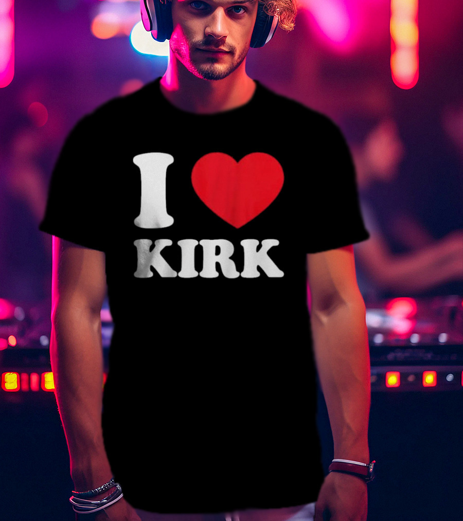 I Love Kirk Cousins T-Shirt