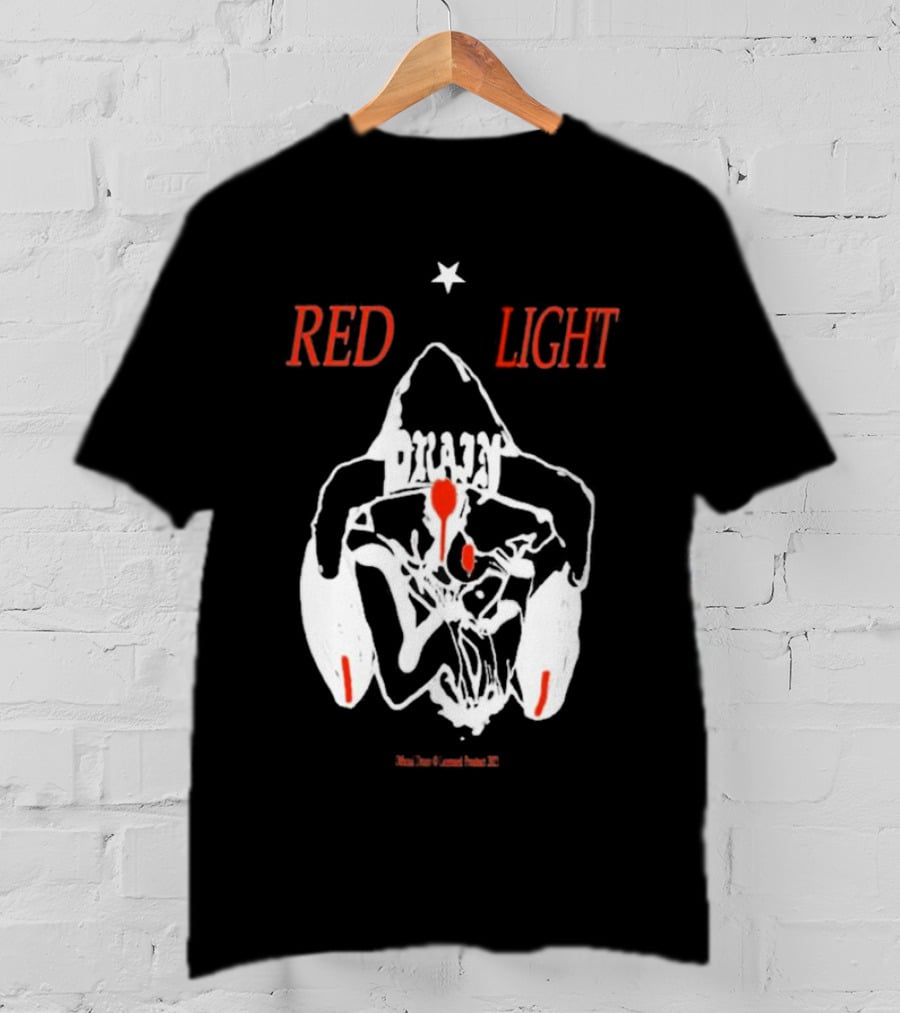 Bladee Drain Gang Red Light Miss Them Crowns Frieza 333 T-Shirt