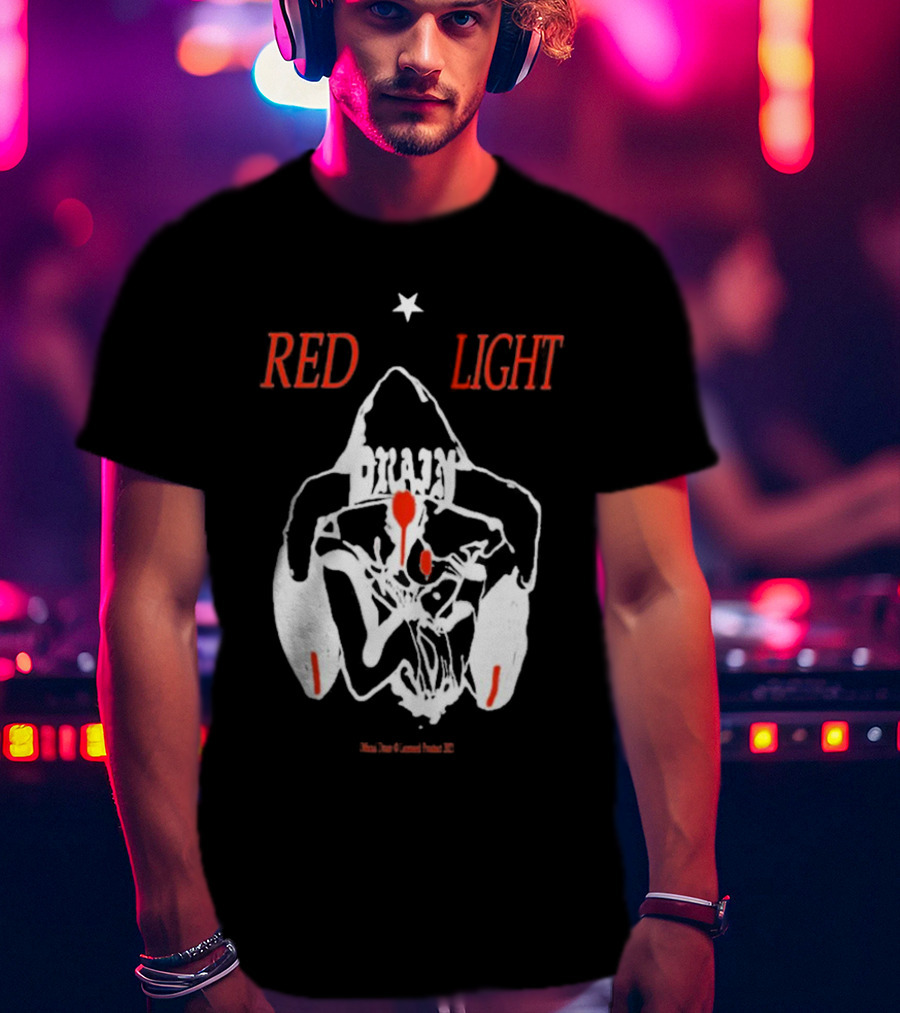 Bladee Drain Gang Red Light Miss Them Crowns Frieza 333 T-Shirt