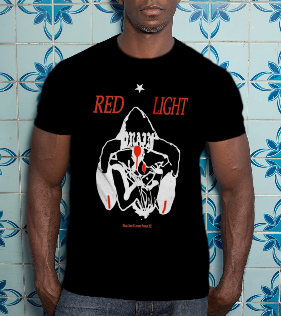 Bladee Drain Gang Red Light Miss Them Crowns Frieza 333 T-Shirt