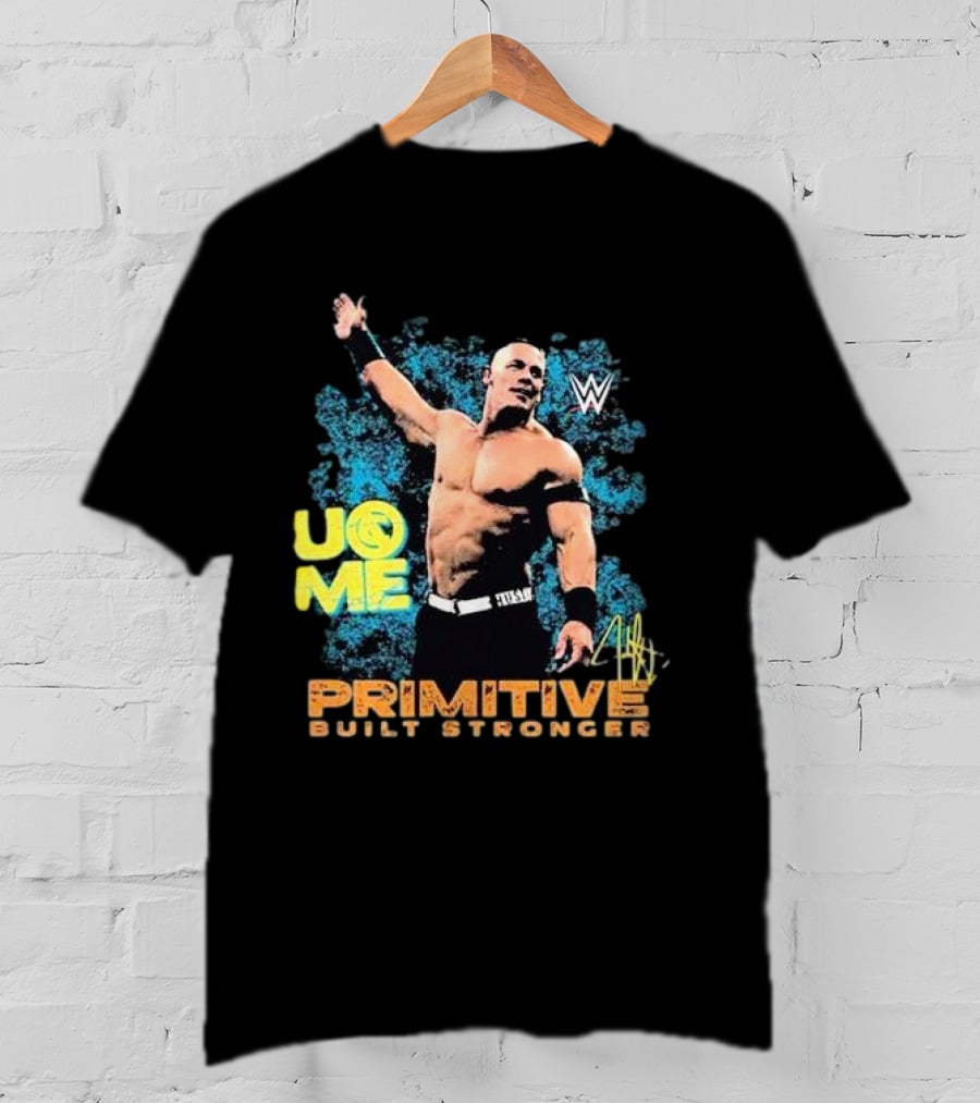 WWE Cena U Me Primitive Built Stronger T-Shirt