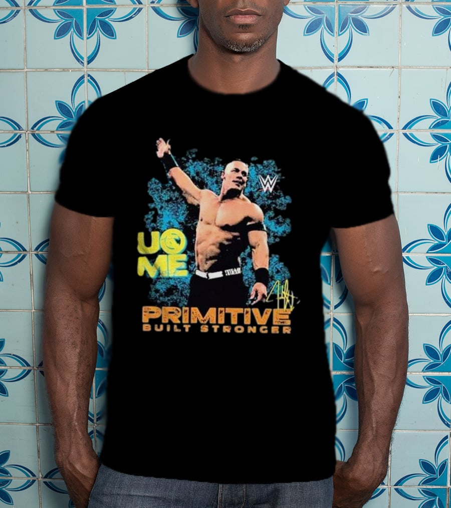 WWE Cena U Me Primitive Built Stronger T-Shirt
