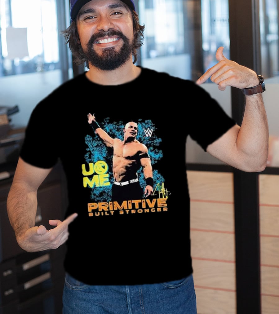 WWE Cena U Me Primitive Built Stronger T-Shirt