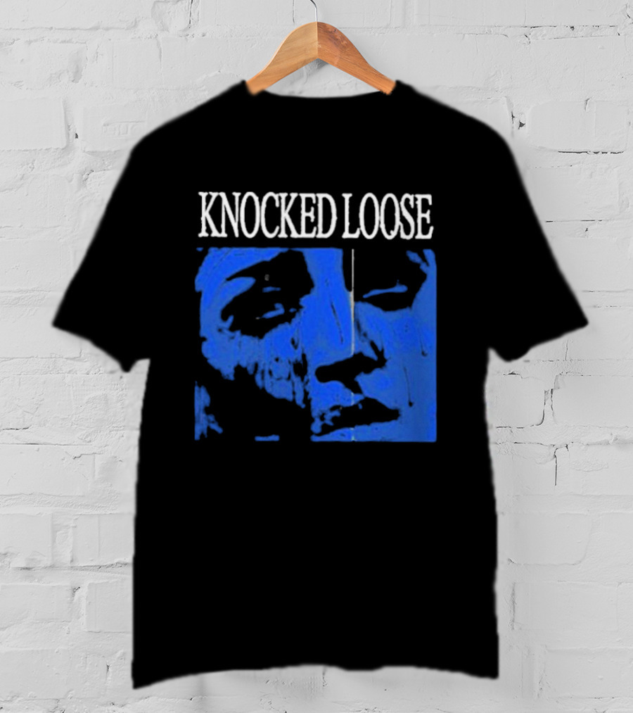 KNOCKED LOOSE Blue Face T-Shirt