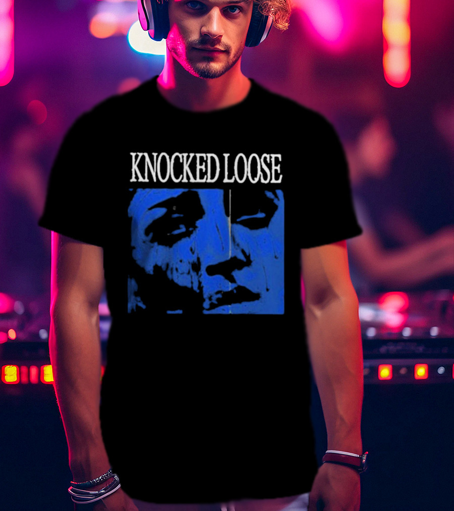 KNOCKED LOOSE Blue Face T-Shirt