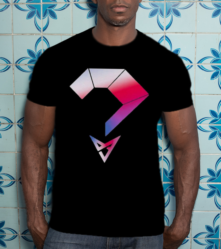 Mystery Max Holloway Gradient Question Mark T-Shirt