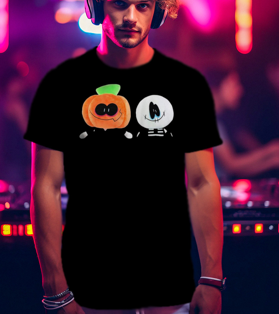 Sr Pelo Skid And Pump Spooky Month T-Shirt