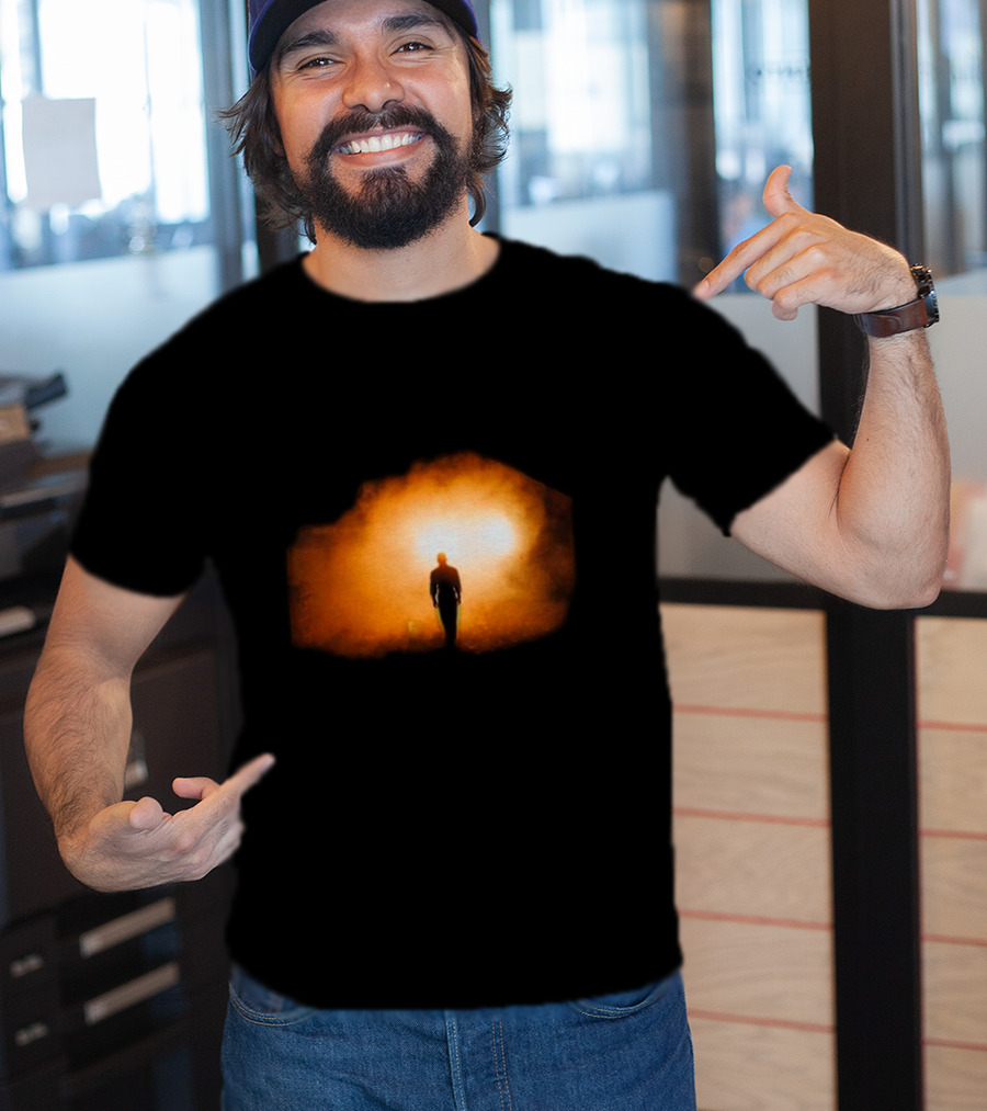 Nico Santos Would I Lie To You Silhouette In Fiery Sunset Glow T-Shirt