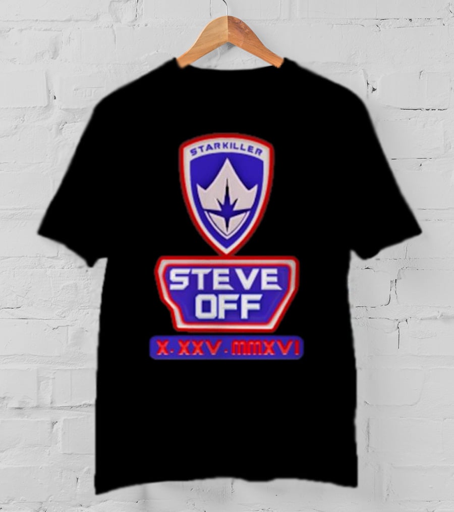 Starkiller Steve Off Shield X.XXV.MMXVI T-Shirt