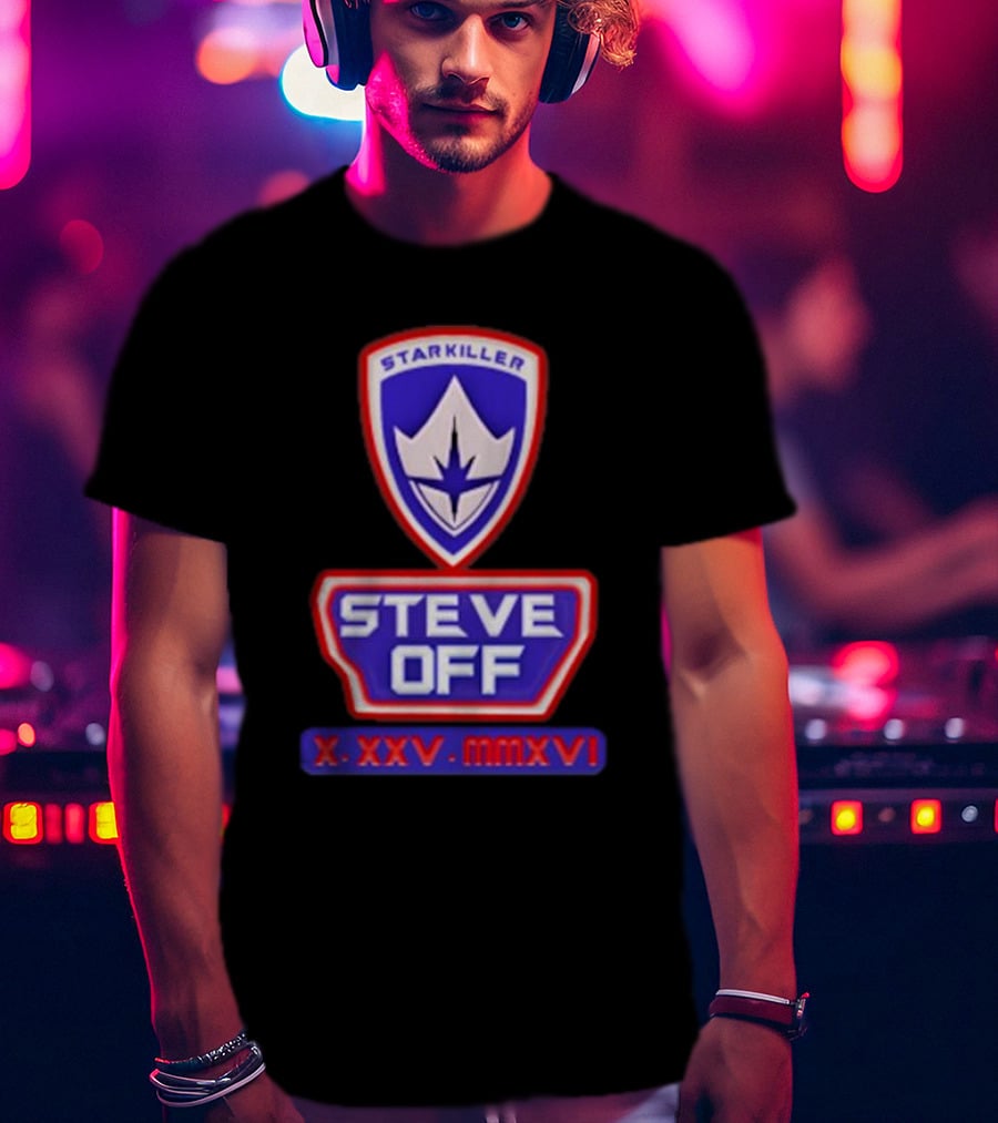Starkiller Steve Off Shield X.XXV.MMXVI T-Shirt
