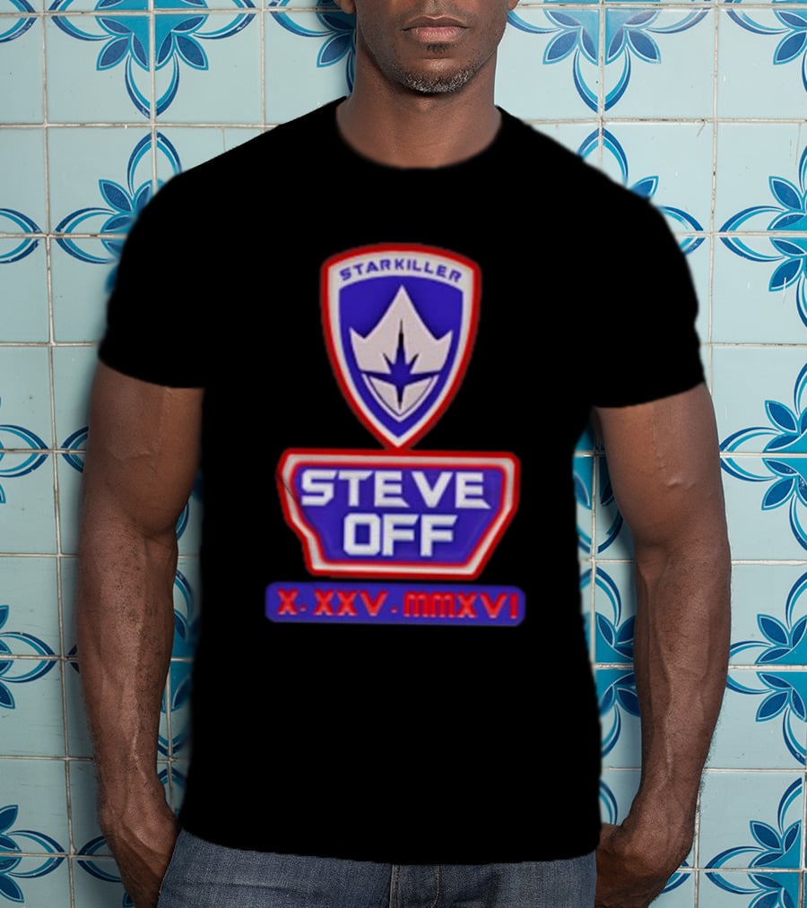 Starkiller Steve Off Shield X.XXV.MMXVI T-Shirt