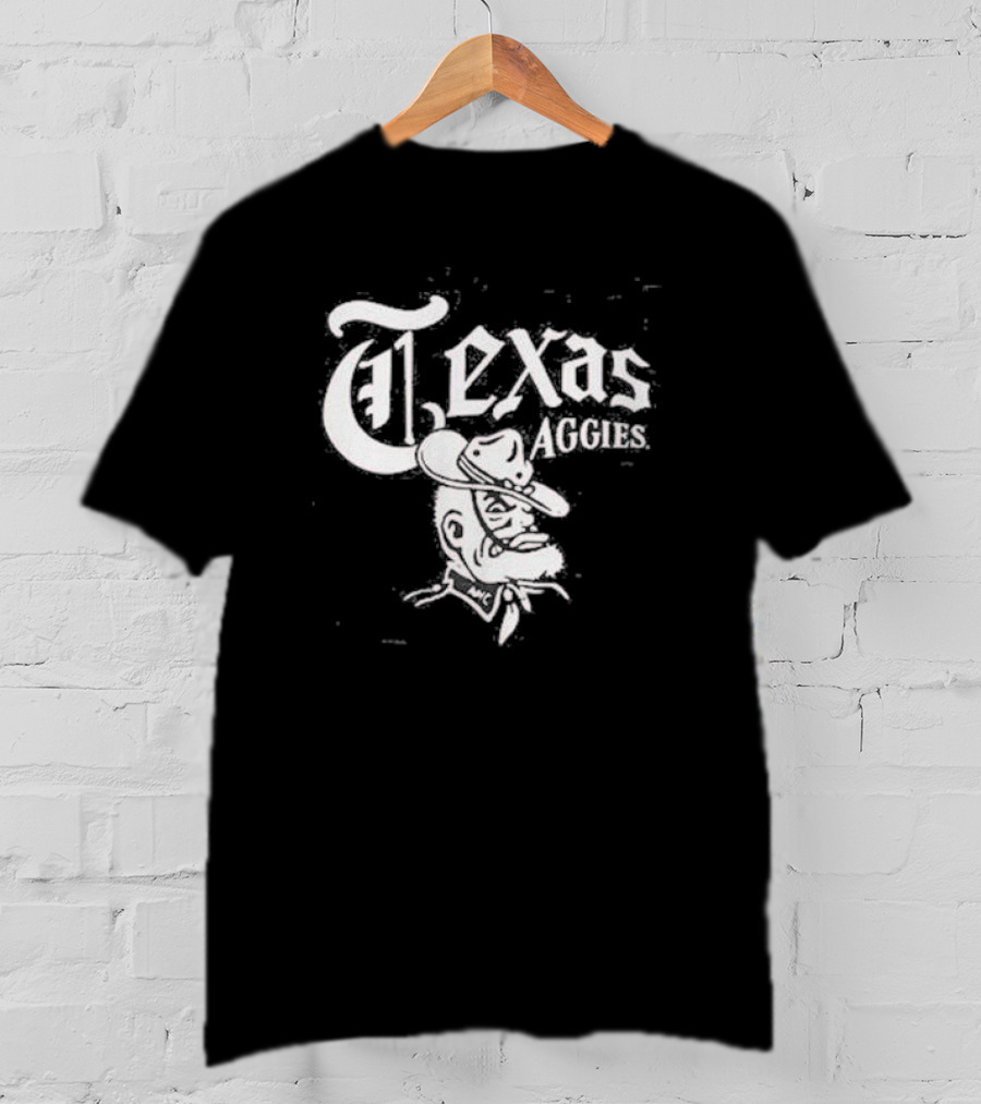 Texas Aggies Retro Cowboy Mascot T-Shirt