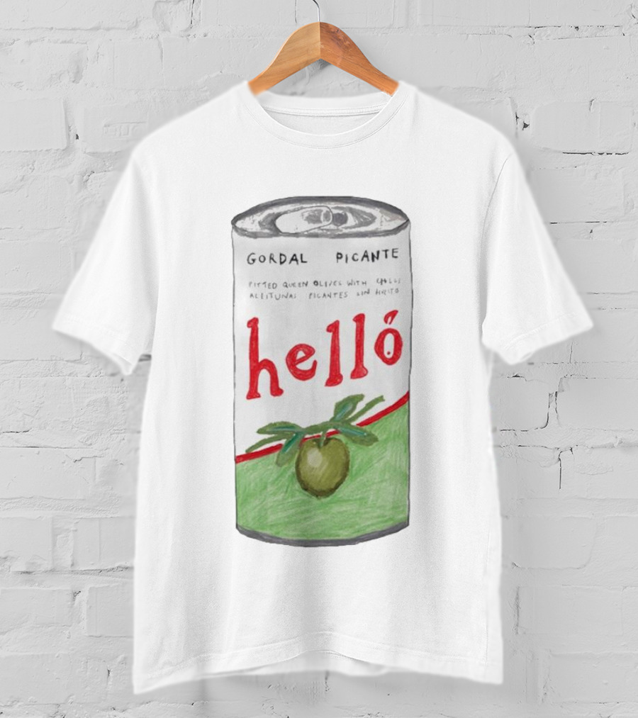 Helló Gordal Picante Pitted Queen Olives With Chili T-Shirt