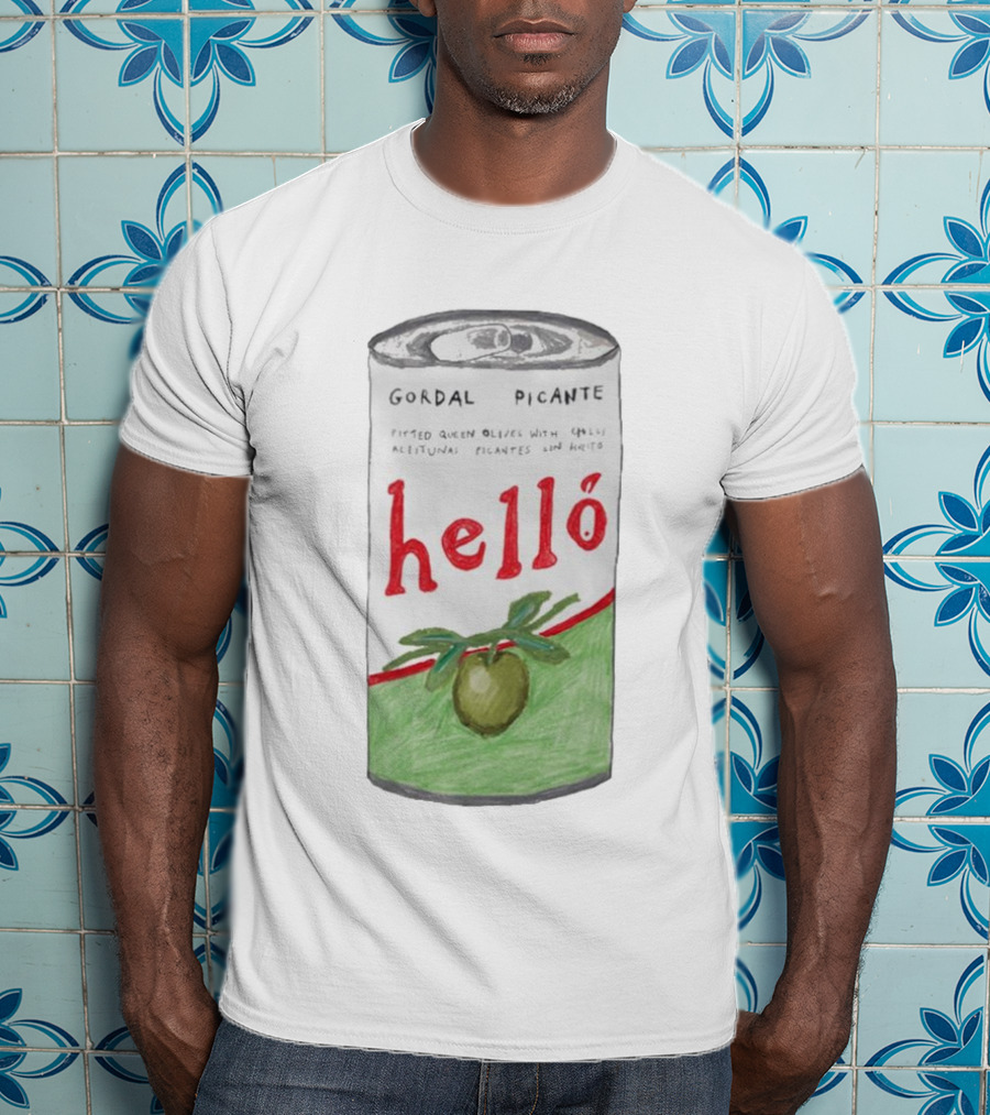 Helló Gordal Picante Pitted Queen Olives With Chili T-Shirt