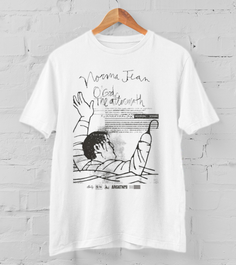 Norma Jean O'God The Aftermath Argatnmi Album Artwork T-Shirt