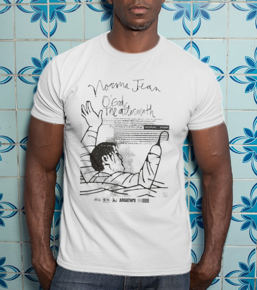 Norma Jean O'God The Aftermath Argatnmi Album Artwork T-Shirt