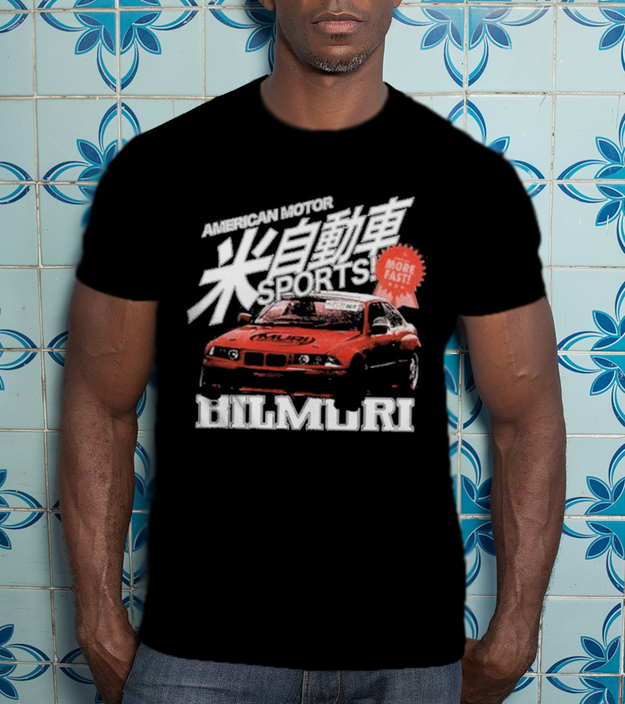 American Motor Bilmuri More Fast Sports Car Racing T-Shirt