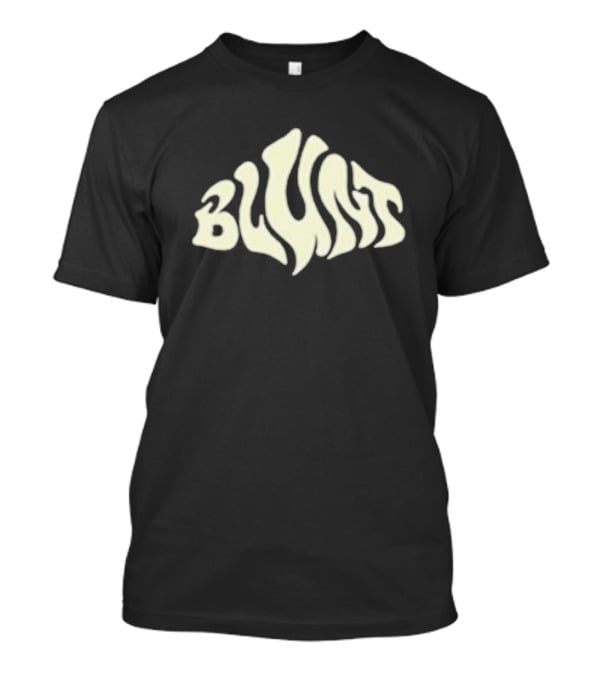 Blunt Psychedelic Typography Unknown Valley T-Shirt