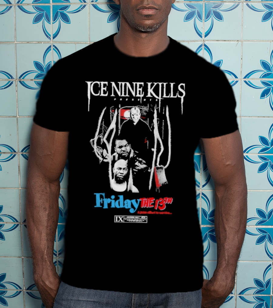 Ice Nine Kills Presents Friday The 13th Jason Lives Horror Icon T-Shirt