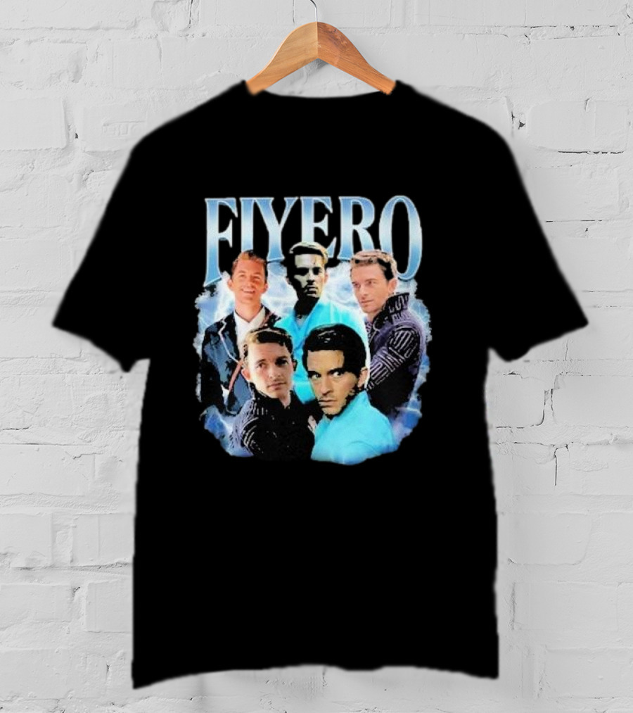 Jonathan Bailey Fiyero Wicked Fans Collage T-Shirt