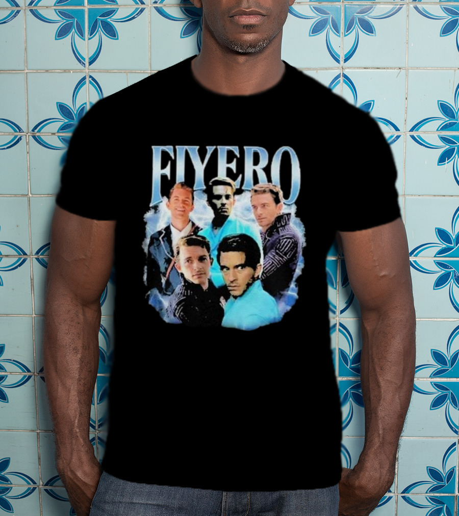 Jonathan Bailey Fiyero Wicked Fans Collage T-Shirt